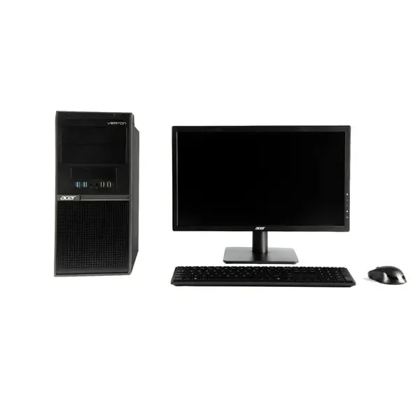Acer Veriton S2690G 14th Gen Core-i3 8GB RAM 512GB SSD 21.5'' FHD Monitor Mid Tower Brand PC